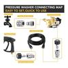 A20F-Pressure Washer Adapter Set, Quick Disconnect Kit, M22 Swivel To 3/8Inch Quick Disconnect, 3/4Inch To Quick Disconnect