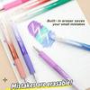 6/12/24/36Pcs Retractable Erasable Gel Pens 0.7mm Fine Point Smooth Writing Assorted Colors Office School Stationery