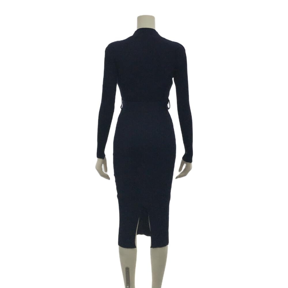 GRAXIA Cabaret Midi Knit Tight Suitable for Hostess Long High One Size Fits All Dress, Dress, Dress, Fit, Hostesses, Clubs, Lounges, Sleeves, Slit,