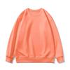 Sudadera con capucha de color liso, forrada de forro polar antipelusas, para Otoño/Invierno 2023, para Hombre y Mujer - Holgada, Cuello Redondo