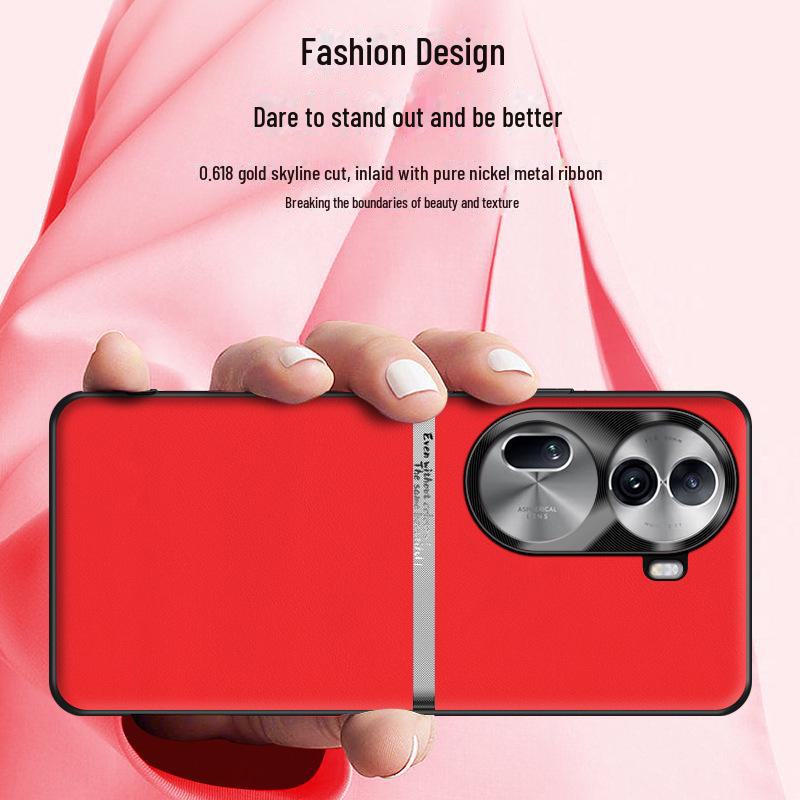 Liquid Leather Case for OPPO Reno11: Durable, Anti-Fall, Anti-Fouling Protective Cover