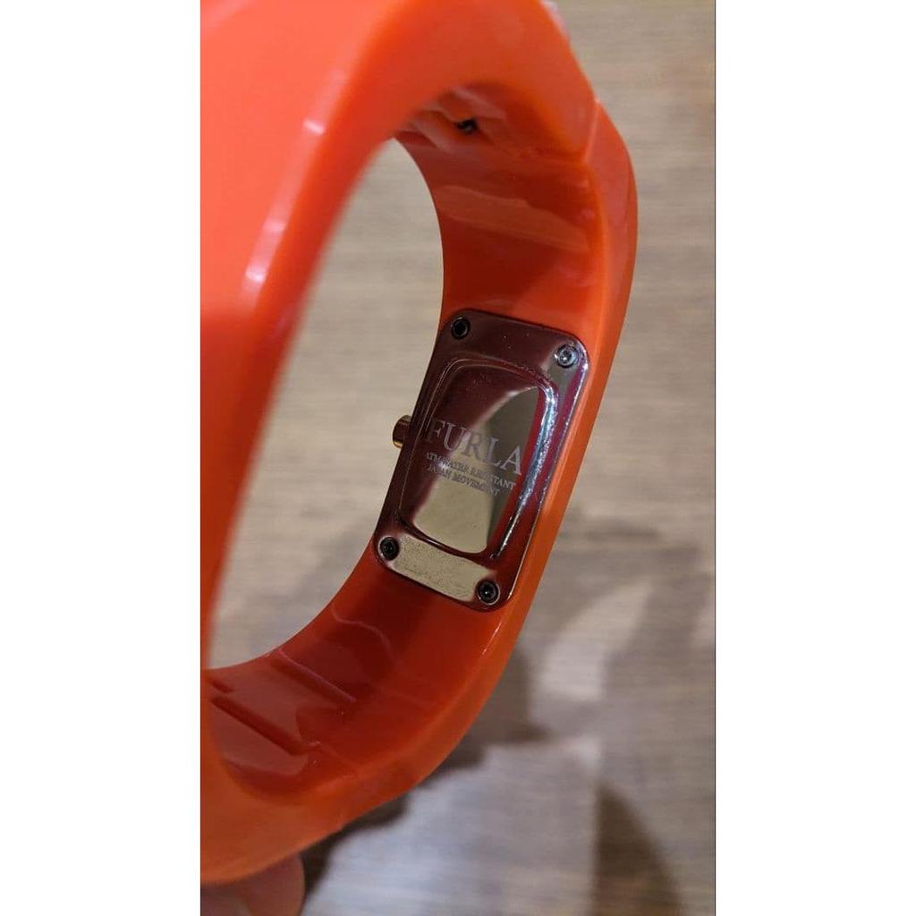 Used FURLA Ladies Watch Orange