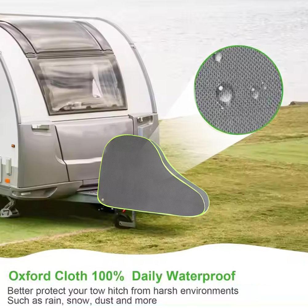 RV Trailer Hook Cover RV Hook Rain Cover Breathable Prevents Hook Protection Fabric Resistant Tear Trailer Non-woven A1Z2