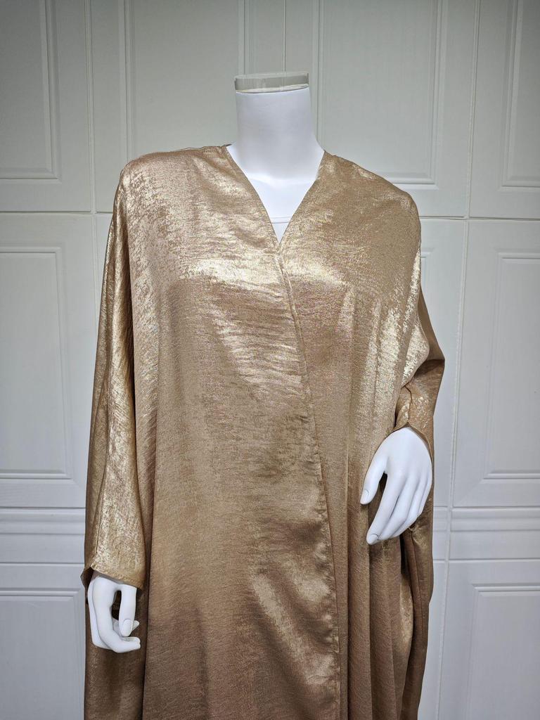 Bescheidener Übergrößen-Abaya-Cardigan für Damen - Nahöstliche und westliche Stile