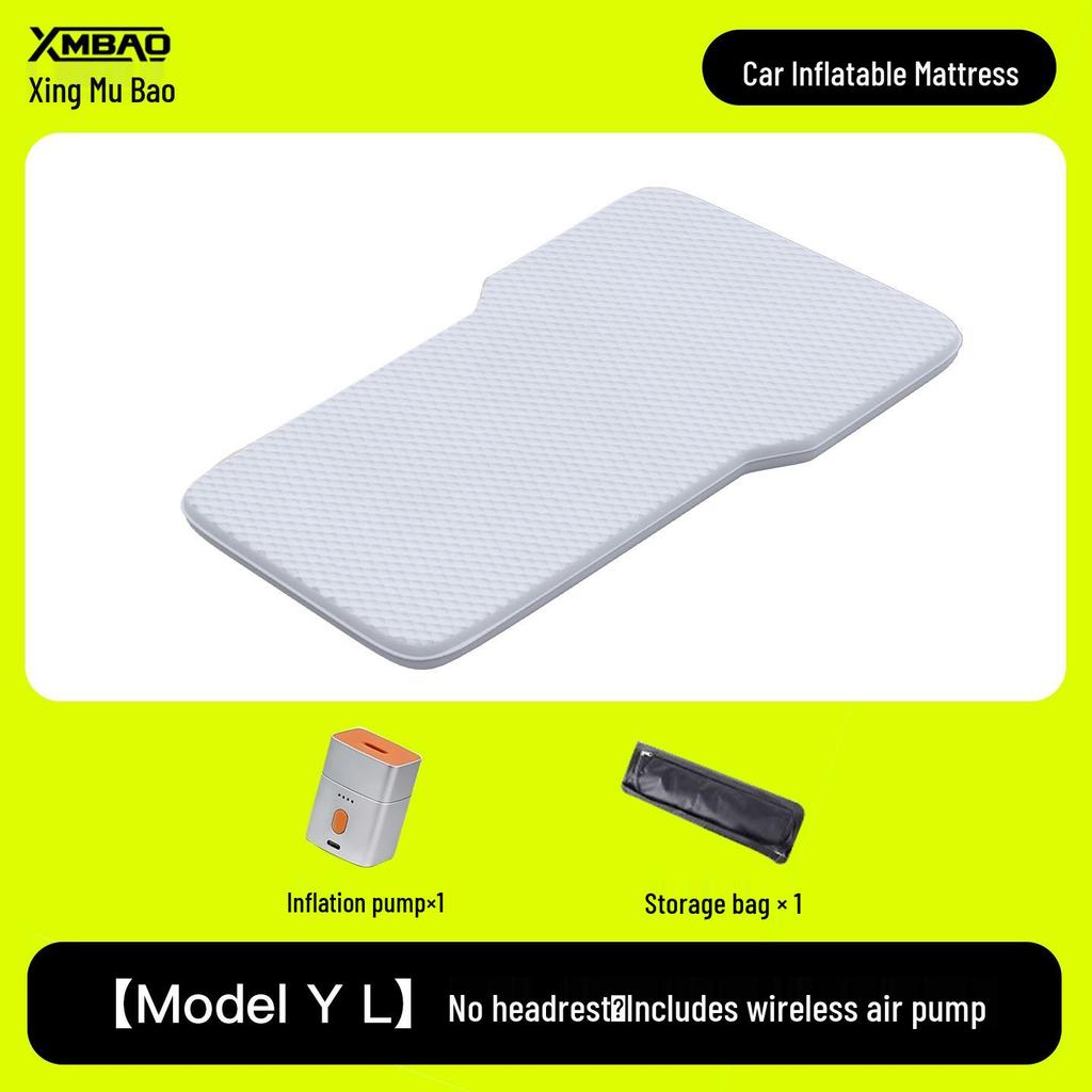 Tesla Model Y Rear Seat Inflatable Car Bed - 2026 Version