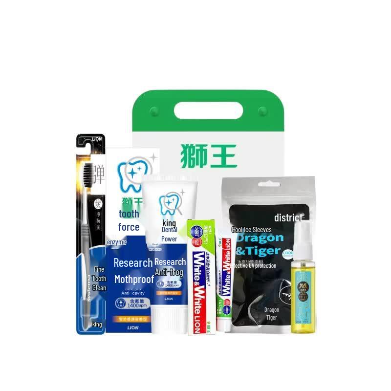 LION Summer Refreshing Toothbrush Set