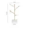 Marble Rack INS Jewelry Rack Storage Metal Crafts Home Atmosphere Decoration Desktop European Minimalist Style Ornaments