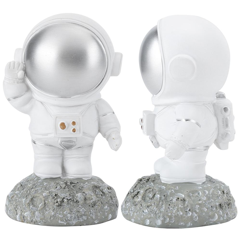 Resin Astronaut Statue Outer Space Toy Spaceman Desktop Decorations Office Ornaments