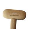 Solid Wood Temple Gong Mallet - Original Wood Color Mallet for Striking Board or Dharma Instrument