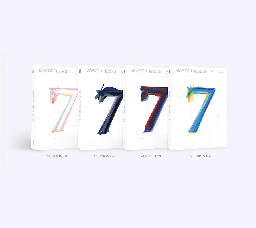 BTS MAP of The Soul : 7 Album (Random ver.) + 3 gift
