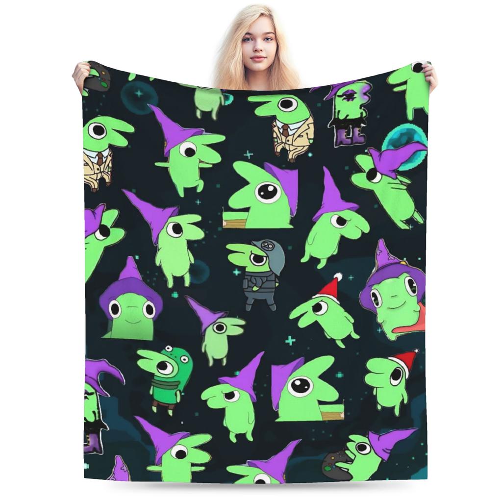 glep smiling friends Gift Blanket For Men Women Warm Cozy Fluffy  Throw Blankets for Bed 50x60 Inches Multiple Sizes