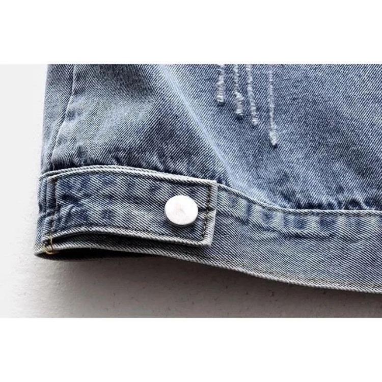 Frühlings- und Herbst Damen Jeansweste Kurz Vielseitig Ärmellos Kapuzenweste Camisole Top