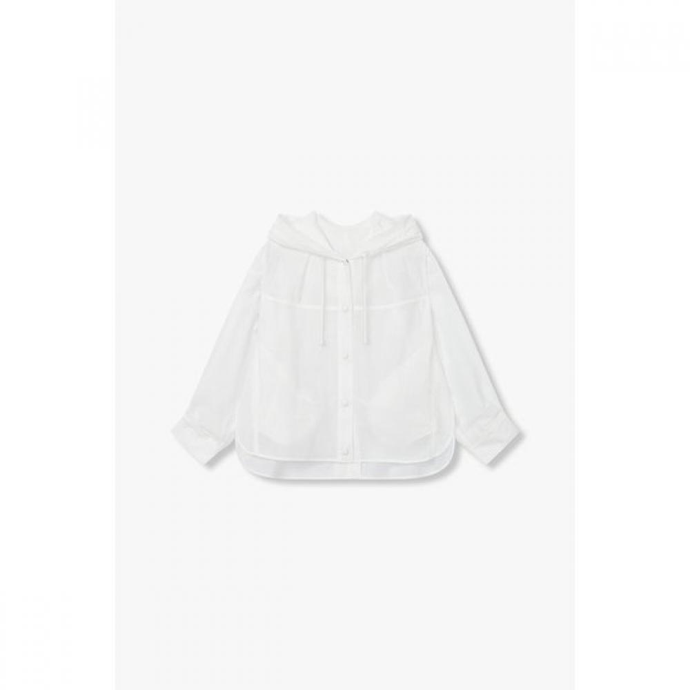 

Vov Snap Button Point Nylon Hooded Jacket 7114320801 01 (white)/S(55)