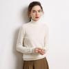 Women's High Neck Cashmere Sweater - Loose Fit, Pure Color, Thickened for Autumn/Winter