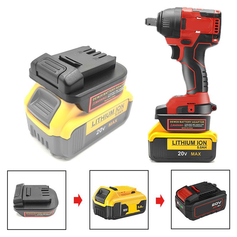 

Адаптер-конвертер для литиевых аккумуляторов Dewalt 18 В 20 В для электроинструментов Devon 20 В DCB184 DCB203 DCB205