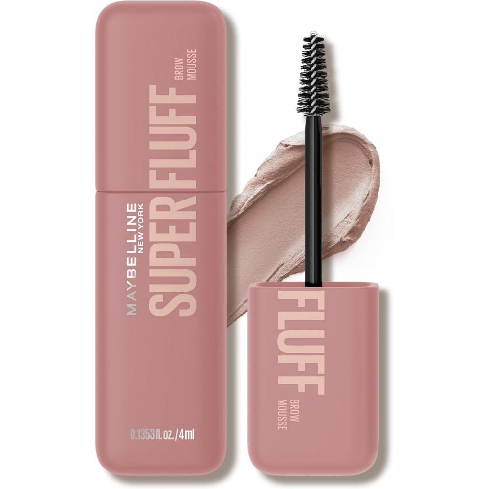 Maybelline  Maybelline  Sp Fluff Brow Mousse eyeBrow Mascara 06 Pink Ash 4ml 6 Pink Ash