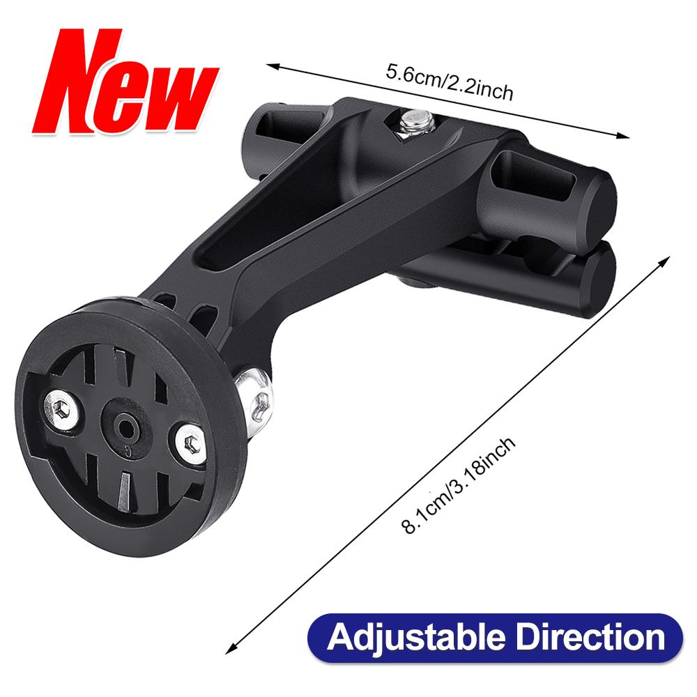 

Bicycle Saddle Rail Rear Light Bracket Anti-Slip Bike Taillight Saddle Rail Mount for Garmin Varia Radar/Action Camera