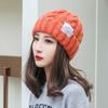 Casual Knitted Wool Hat Winter Warm Korean Style Hat Outdoor Thick Fashion All-match