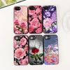Cover for Xiaomi Poco C75 C65 C85 X7 X6 M8 F7 F8 Ultra F6 Pro Casing Phone Case Red Rose Flower Elegant Bloom Pink Peony