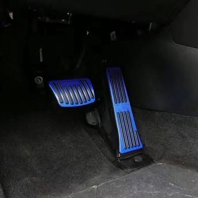 For Hyundai Tucson NX4 Hybrid 2025 Accessories Car Alumium Alloy Rubber Brake Pedal Cover Accelerator Anti-Slip 2024