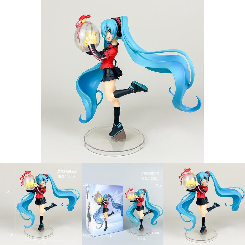 Hatsune Miku Pvc Figure With Assembly For Anime Fans And Collectors