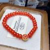 Exquisite Quartzite Abacus Bead Bracelet: Simple, Versatile, Unisex Fashion Accessory