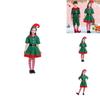 Robust Christmas Elf Cosplay Costume Set For Xmas Parties Fancy Dress Role Play