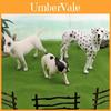 Childrens Pvc Realistic Dalmatian Toy Dog Model For Kids Playroom Decor
