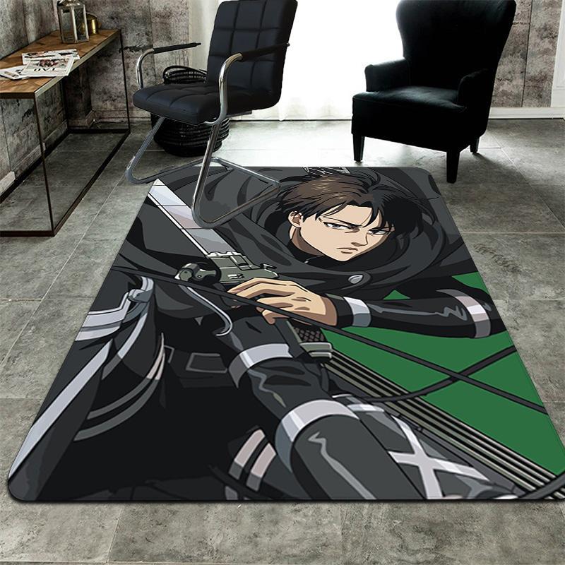 Attack on Titan Rug Floor Mat for Living Room or Bedroom Soft and Comfortable Carpet a Gift for Birthday and Holiday.DFDT261018399