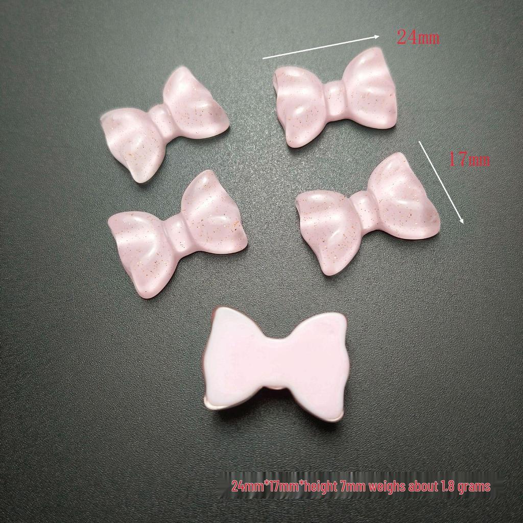 Kitty Cat Cartoon Bow Tie Resin Hair Clip Jewelry Accessory