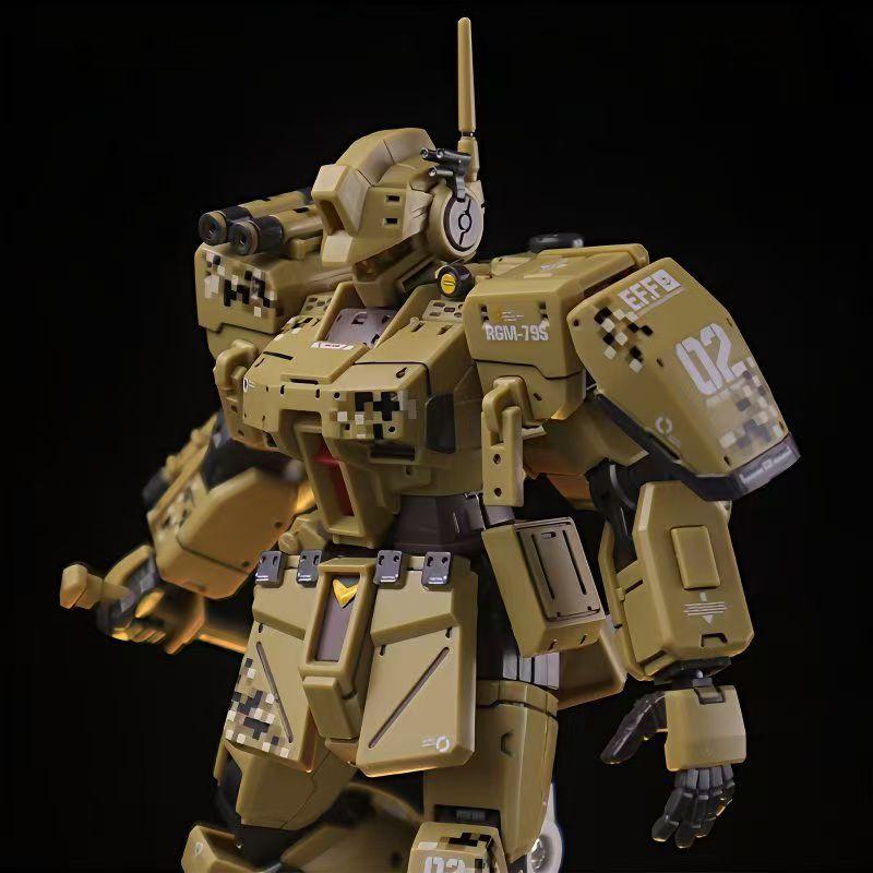 XFS HG 1/144 RGM-79S GM Spartan Model Kit Collection Assembly Movable Action Figures Robot Figurine Model Kids Toy Gifts