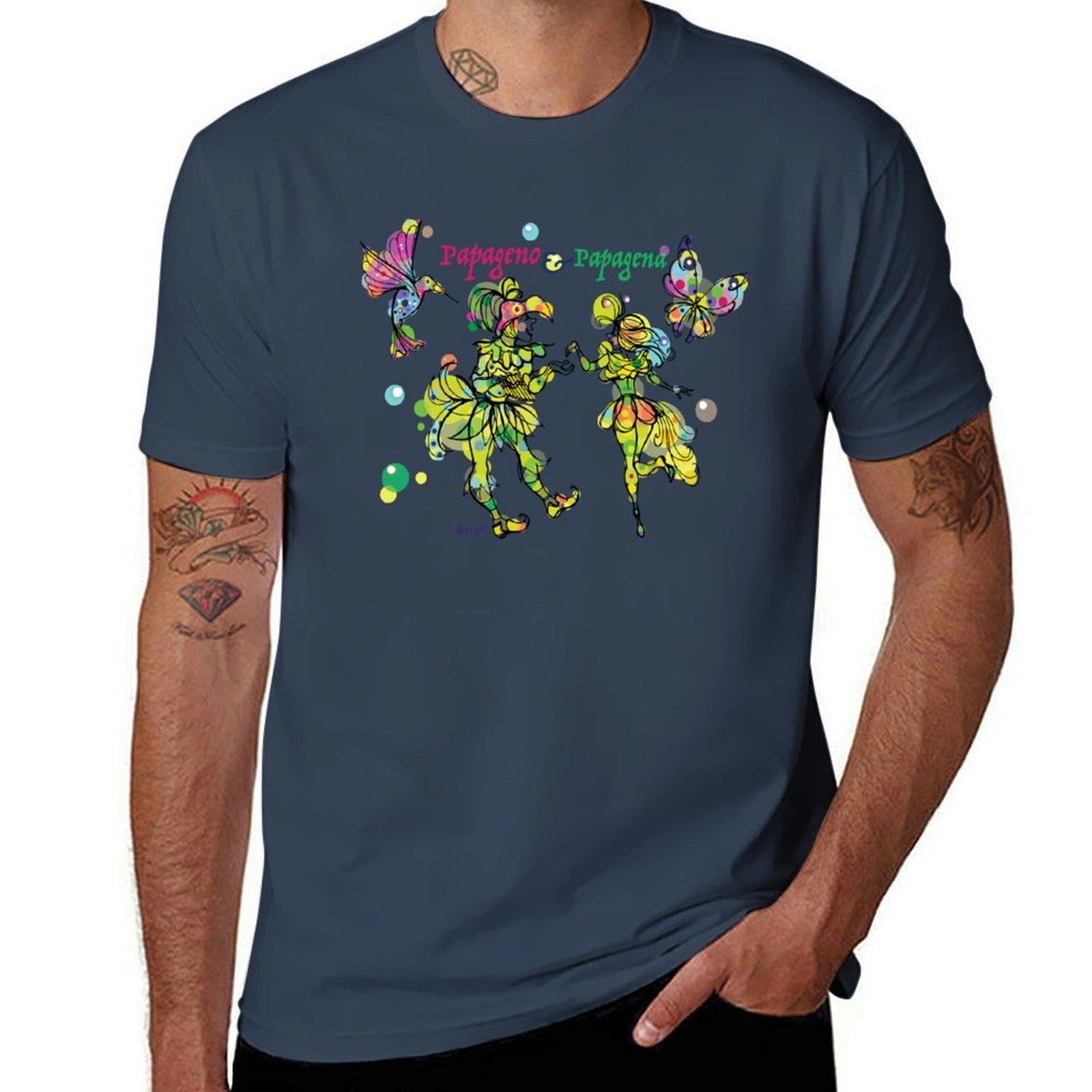 Papageno Papagena Tshirt Christmas Theme Tee Top S