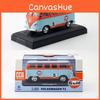 138 Alloy Microbus Car Model Toy With Opening Doors For Gift Play Decoration