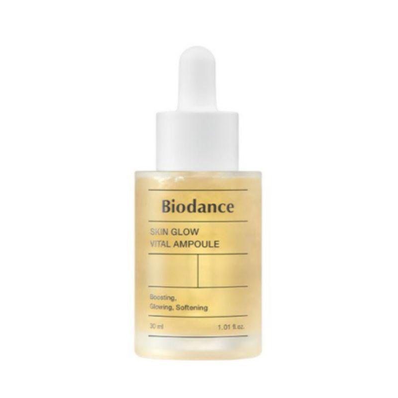 Biodance Skin Glow Vital Ampoule 30ml Hydrating Radiance Boosting Ampoule Glow Enhancing K-Beauty Skincare