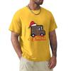 Merry Christmas Ups Driver Truck Mail Carrier Gift Santa Hat T-Shirt cute tops customs quick-drying graphic t shirts