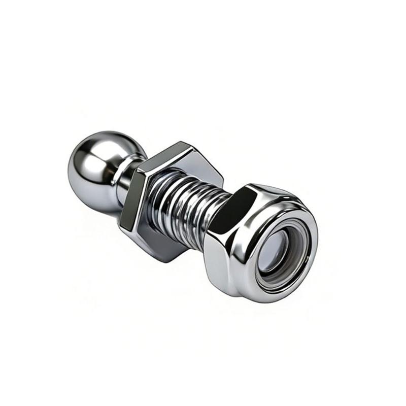 5/16-18 Ball Head Bolts With Nuts And Washers Strut Fitting For Car Trunk Hood Gas Spring Adjustment