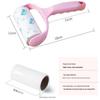 Pet Hair Remover Lint Roller with Angled Tear-Off Adhesive - No Marks, No Damage
