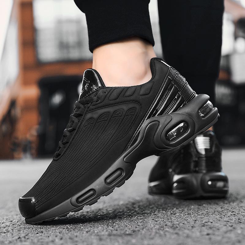 Factory Direct Sales Casual Shoes Men's Shoes 2025 New Korean Version Air Cushion Low-top Running Sports Shoes Men's and Women's Trendy Shoes
