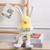 RabbitEar Rudolph Doll Festival Decoration Gnome Figurine Seasonal House Decor Bedroom Kitchen Ornament Easter Layouts