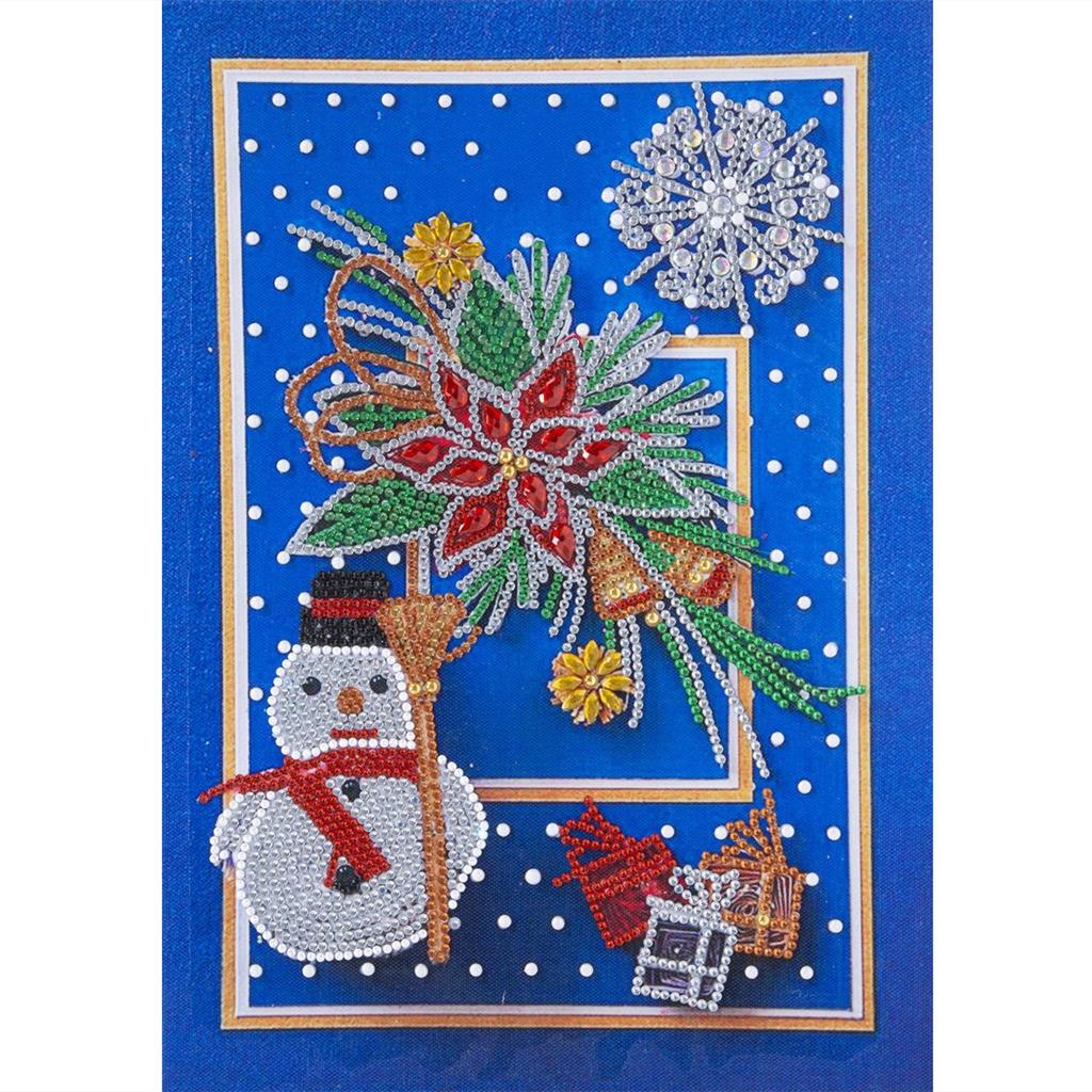 Ny spesiell form diamantmaleri Blomst Scenisk mønster DIY 5D Del Drill Kryssstingsett Krystallkunst Rhinestone Broderi