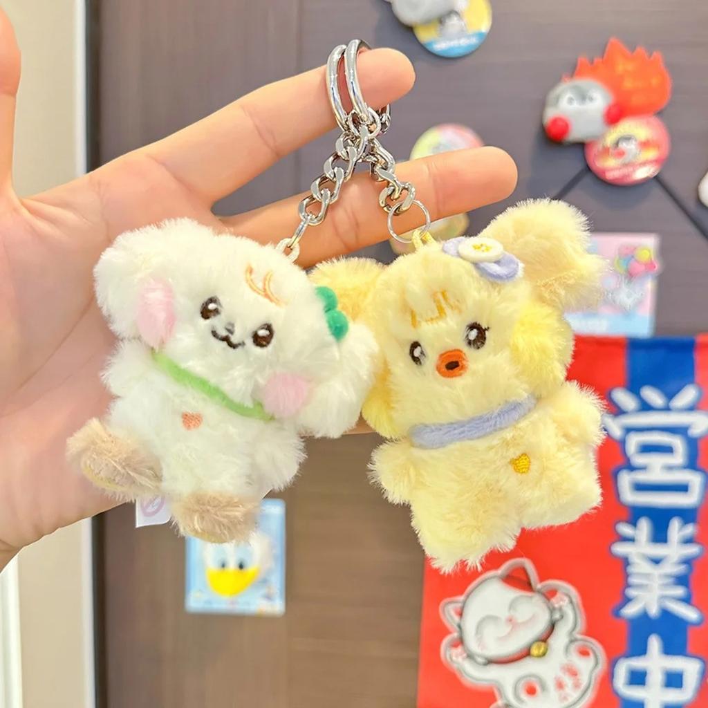 Cute Plush Doll Toy Gift Cartoon Children's Rag Doll Doll Keychain