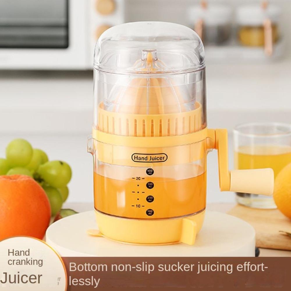 With Handle Press Manual Juicer With Lid Juice Machine Hand Juicer Squeezer  Lemon Orange Citrus