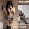 Man Desire Erotic Lingerie Women's School Uniform Seduction Passion Breast Suit Bed Tease Cute Sexy Pure Desire JK