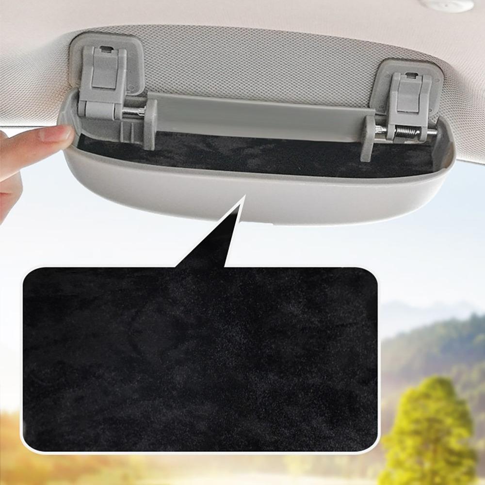 Nový vylepšený pouzdro na brýle do auta pro Toyota Camry RAV4 CHR Corolla Yaris 2014-2024 Sluneční brýle Držák na brýle Úložný box Organizér