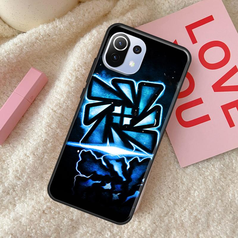 Geometrie Dash Für POCO F3 F1 M3 M4 X3 Pro GT X4 Pro Telefon Fall Für Xiaomi Mi 11 Lite 12 11T Pro Abdeckung
