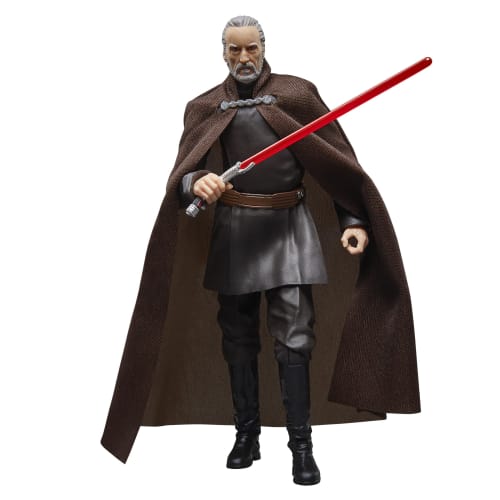 Hasbro Star Wars Black Series Count Dooku, Star Wars Episode III: Revenge of the Sith 20th Anniversary Collectible 15cm Action Figure G1742, Authentic