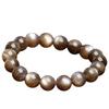 Hongchu Crystal Natural7A Milk Tea Moonstone Round Bead Bracelet Gray Moonstone Bracelet Loose Beads