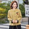 Spring Casual Coat for Women 40-60: Stylish Top for Middle-aged & Elderly