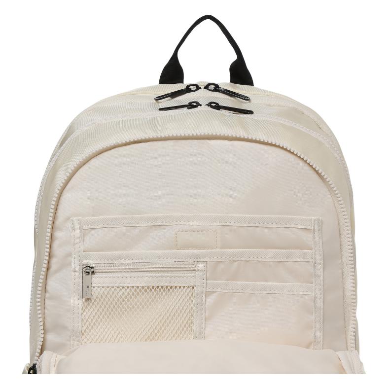 New FILA Nylon Backpack Unisex Cream FS3BPE6002X-CRM