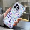 Vintage Floral Pattern Case For iPhone 17 Pro Max Coque iPhone 16 15 14 13 12 Pro Max 11 Clear TPU Silicone Soft Cover